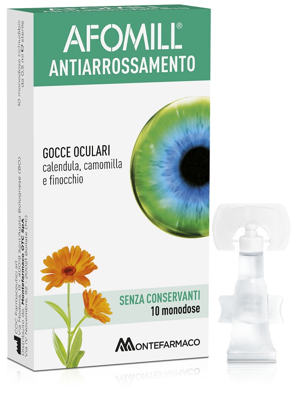 AFOMILL ANTIARROSSAMENTO SENZA CONSERVANTI 10 FIALE DA 0,5 ML - farmacia187.it