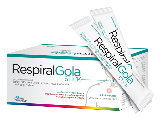 RESPIRAL GOLA 20 BUSTINE 10 ML - farmacia187.it