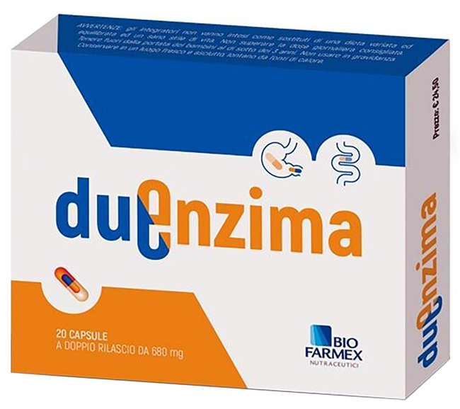 DUENZIMA 20 CAPSULE DA 680 MG - farmacia187.it