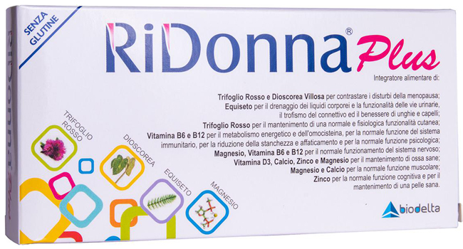 RIDONNA PLUS 30 COMPRESSE - farmacia187.it