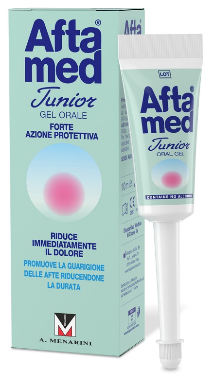 GEL AFTAMED JUNIOR ACIDO IALURONICO 10 ML - farmacia187.it
