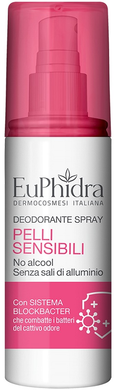 EUPHIDRA DEO SPRAY PELLI DELICATE 100 ML - farmacia187.it
