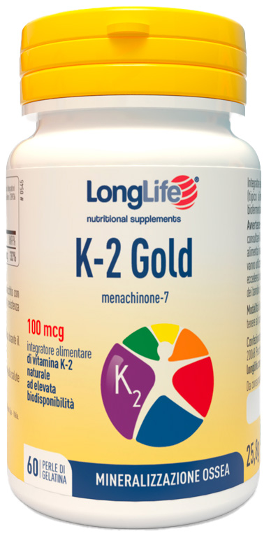 LONGLIFE K-2 GOLD 60 PERLE - farmacia187.it