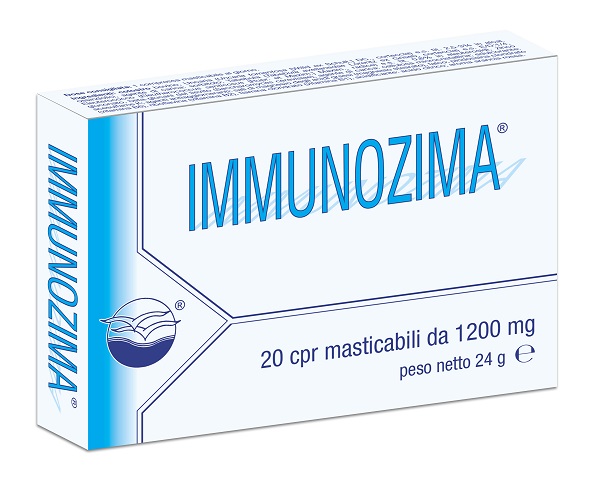 IMMUNOZIMA 20 COMPRESSE MASTICABILI - farmacia187.it
