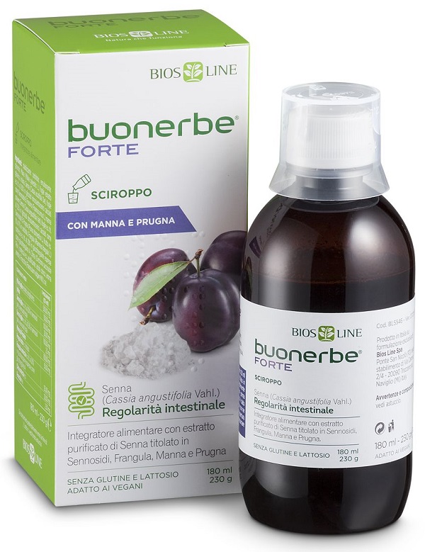 BUONERBE FORTE SCIROPPO 180 ML - farmacia187.it