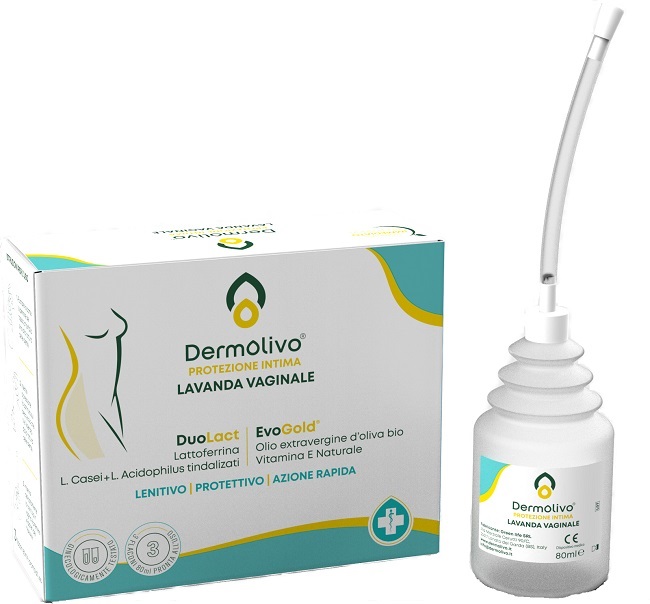 DERMOLIVO LAVANDA VAGINALE 3 FIALE DA 80 ML - farmacia187.it