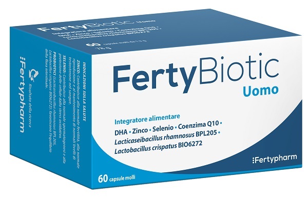 FERTYBIOTIC UOMO 60 CAPSULE - farmacia187.it