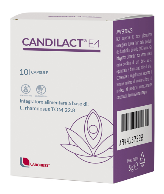 CANDILACT E4 10 CAPSULE - farmacia187.it