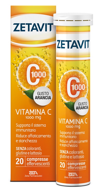 ZETAVIT C1000 20 COMPRESSE EFFERVESCENTI - farmacia187.it