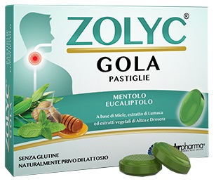 ZOLYC GOLA MENTOLO/EUCALIPTO 36 PASTIGLIE - farmacia187.it