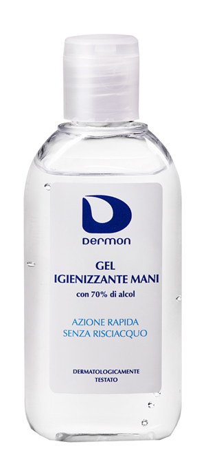 DERMON GEL IGIENIZZANTE MANI 100 ML 70% ALCOOL - farmacia187.it