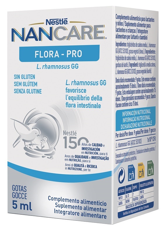 NANCARE FLORA PRO GOCCE 5 ML - farmacia187.it