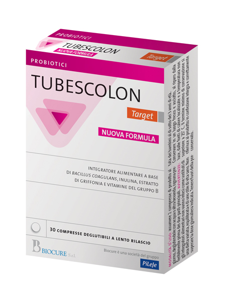 TUBESCOLON TARGET 30 COMPRESSE NUOVA FORMULA - farmacia187.it