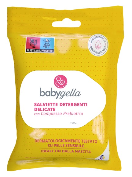 BABYGELLA PREBIOTIC SALVIETTINE 15 PEZZI - farmacia187.it