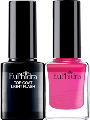 EUPHIDRA SMALTO SEMIPERM+TOP COAT LIGHT PROTETTIVO SP05 10 ML - farmacia187.it