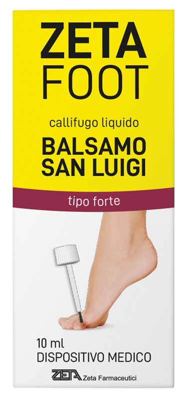 ZETAFOOT CALLIFUGO LIQUIDO BALSAMO SAN LUIGI 10 ML - farmacia187.it