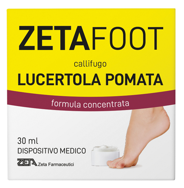 ZETAFOOT CALLIFUGO LUCERTOLA POMATA 30 ML - farmacia187.it