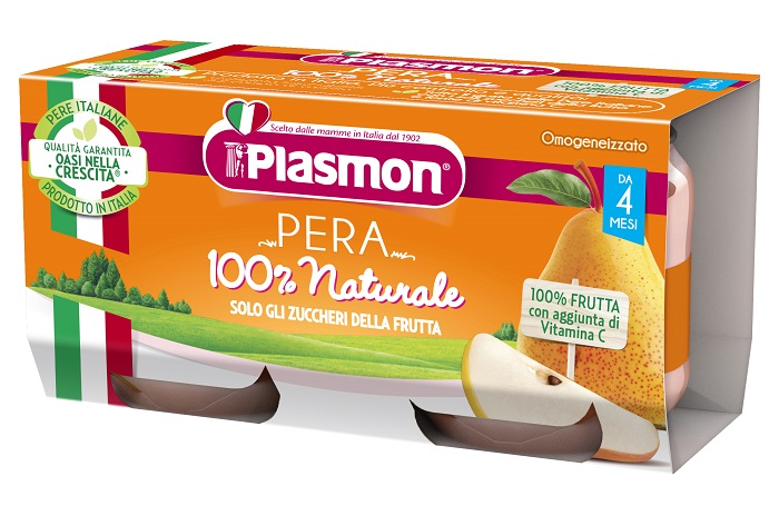 PLASMON OMOGENEIZZATO PERA 2X80 G - farmacia187.it