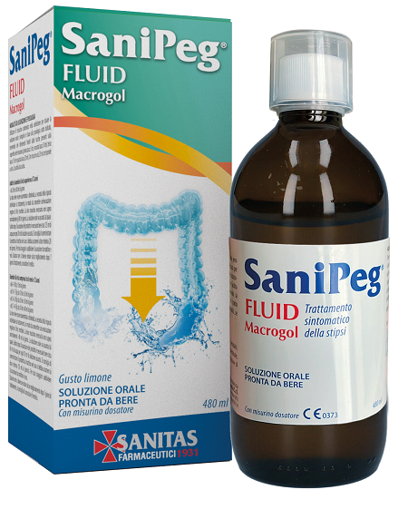 SANIPEG FLUID MACROGOL 480 ML - farmacia187.it