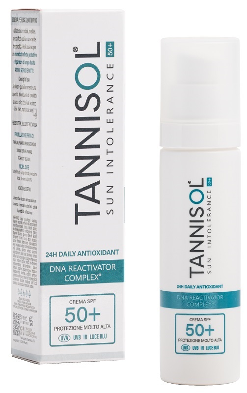 TANNISOL CREMA SPF50+ SUN INTOLERANCE 50 ML - farmacia187.it
