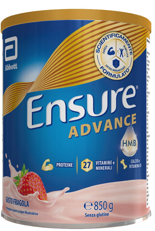 ENSURE ADVANCE FRAGOLA 850 G - farmacia187.it