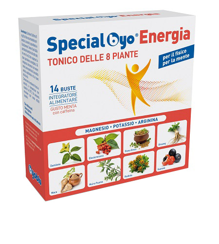 SPECIAL BYO ENERGIA CON EDULCORANTI 14 BUSTE - farmacia187.it