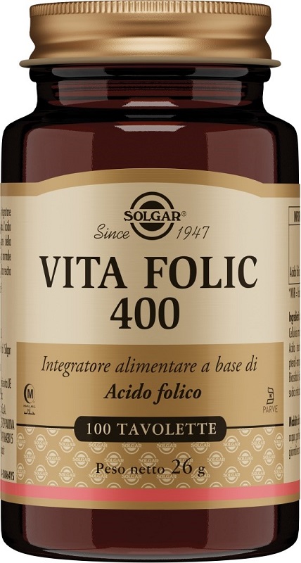 VITA FOLIC 400 100 TAVOLETTE - farmacia187.it