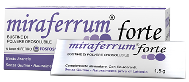 MIRAFERRUM FORTE 20 BUSTINE DA 1,5 G - farmacia187.it