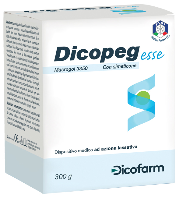DICOPEG ESSE 300 G MACROGOL 3350 SENZA GLUTINE - farmacia187.it