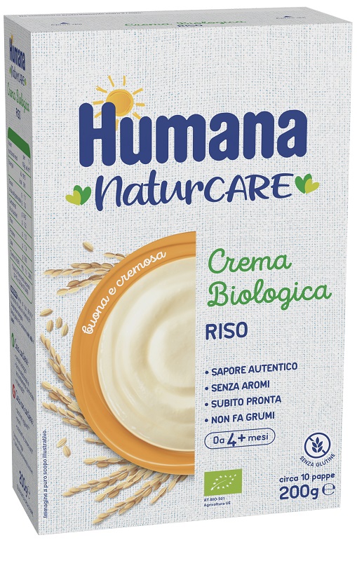 HUMANA CREMA DI RISO BIOLOGICO 200 G - farmacia187.it
