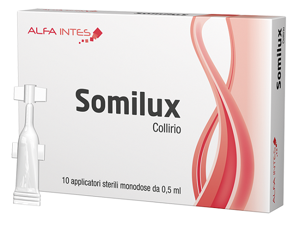 SOMILUX COLLIRIO 10 APPLICATORI STERILI MONODOSE DA 0,5 ML - farmacia187.it