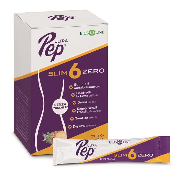 ULTRA PEP SLIM 6 ZERO ANANAS 20 STICK - farmacia187.it