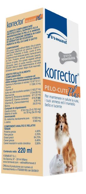 KORRECTOR PELO CUTE PLUS 220 ML - farmacia187.it