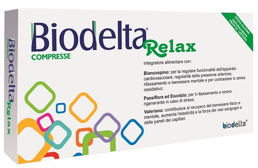BIODELTA RELAX 30 COMPRESSE - farmacia187.it