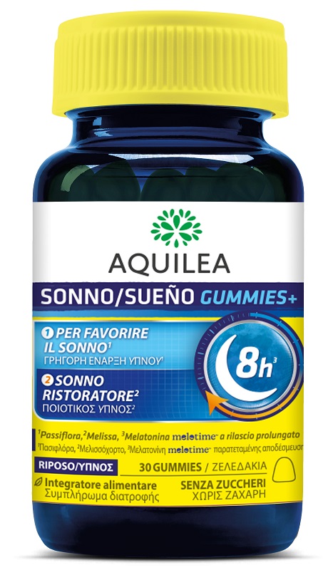 AQUILEA SONNO 30 GUMMIES CON EDULCORANTE - farmacia187.it