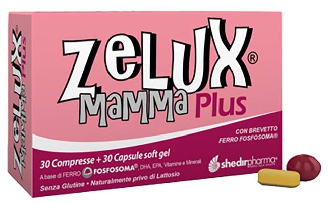 ZELUX MAMMA PLUS 30 COMPRESSE + 30 CAPSULE SOFT GEL - farmacia187.it