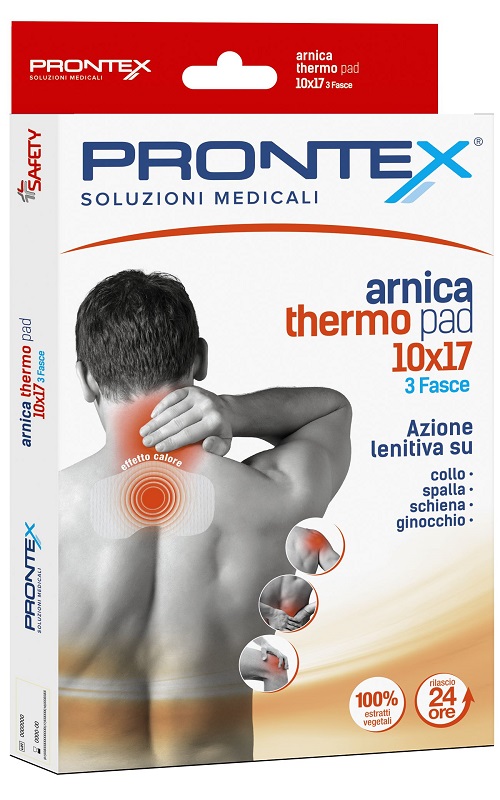 FASCIA PRONTEX ARNICA THERMO PAD 10 x 17 3 PEZZI - farmacia187.it