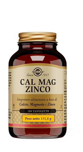 CAL MAG ZINCO 100 TAVOLETTE - farmacia187.it