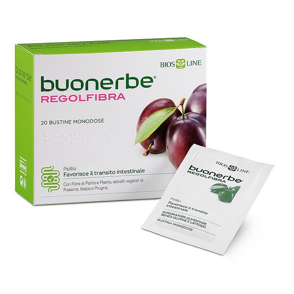 BUONERBE REGOLFIBRA 20 BUSTINE 110 G - farmacia187.it