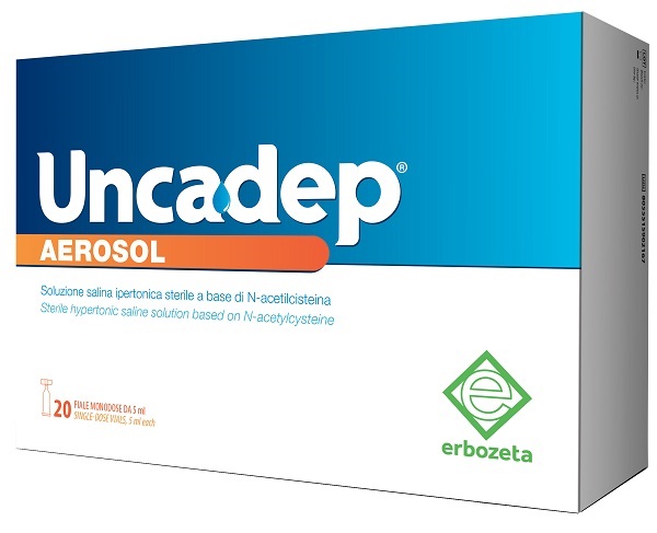 UNCADEP AEROSOL 20 FIALE MONODOSE DA 5 ML - farmacia187.it