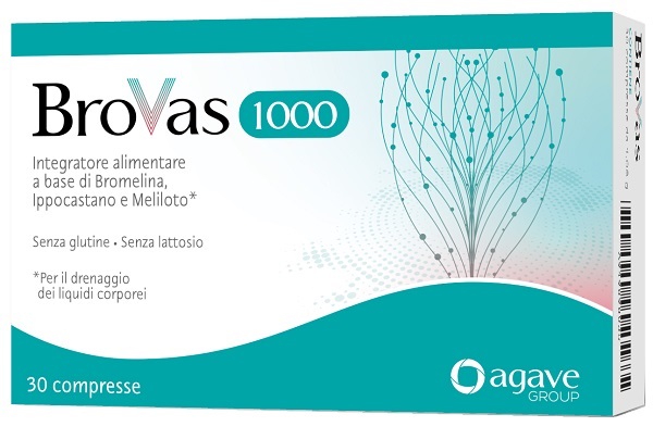 BROVAS 1000 30 COMPRESSE - farmacia187.it