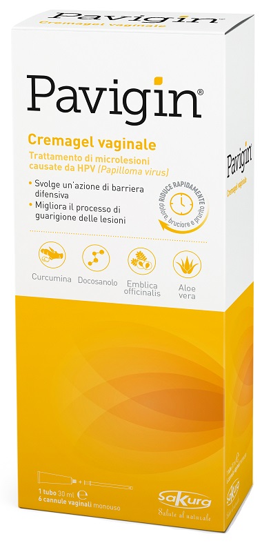 PAVIGIN CREMAGEL VAGINALE 30 ML CON 6 CANNULE VAGINALI MONOUSO - farmacia187.it