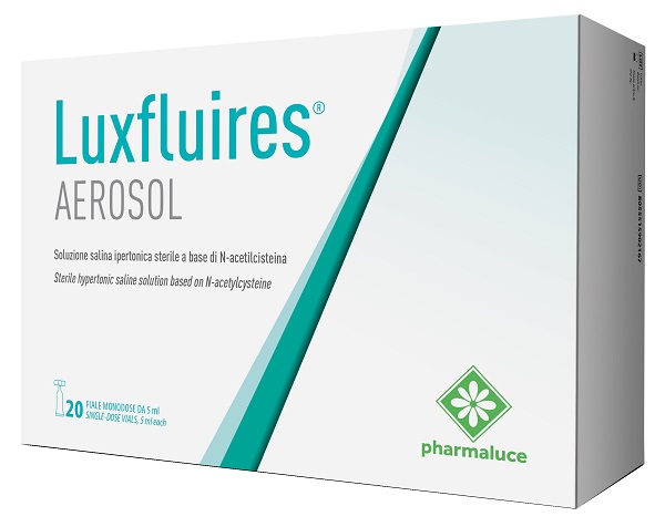 SOLUZIONE PER AEROSOL LUXFLUIRES 20 FIALE 5 ML - farmacia187.it