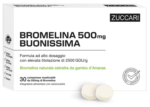 BROMELINA 500 BUONISSIMA 30 COMPRESSE - farmacia187.it
