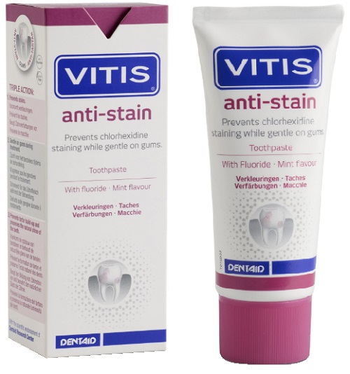 VITIS ANTISTAIN DENTIFRICIO 50 ML - farmacia187.it