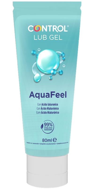 CONTROL AQUAFEEL LUBRIFICANTE 80 ML - farmacia187.it