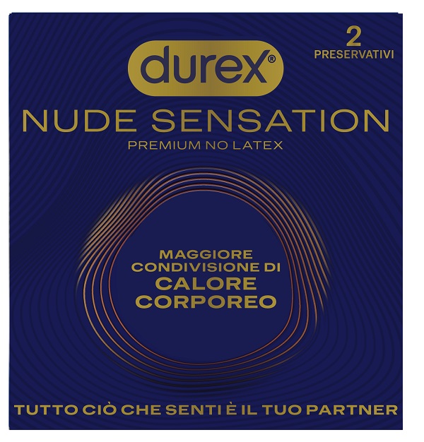 PRESERVATIVO DUREX NUDE SENSATION 2 PEZZI - farmacia187.it