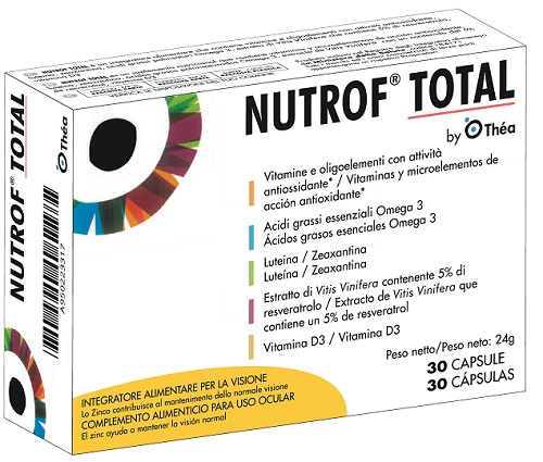 NUTROF TOTAL 30 CAPSULE - farmacia187.it