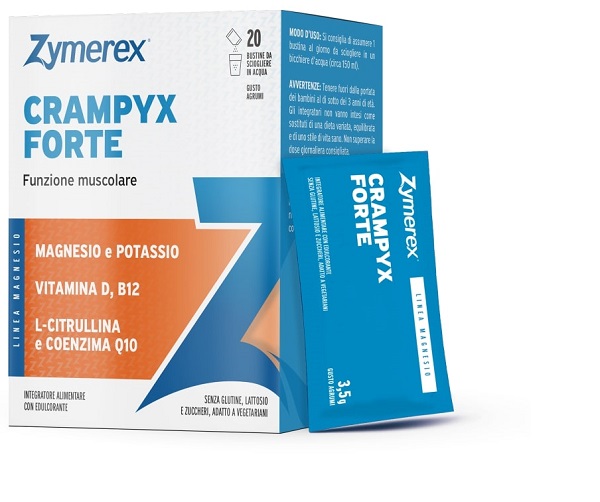 ZYMEREX CRAMPYX FORTE 20 BUSTINE DA 3,5 G GUSTO AGRUMI CON EDULCORANTE SENZA ZUCCHERI SENZA GLUTINE SENZA LATTOSIO - farmacia187.it
