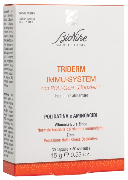 TRIDERM IMMU SYSTEM 30 CAPSULE - farmacia187.it